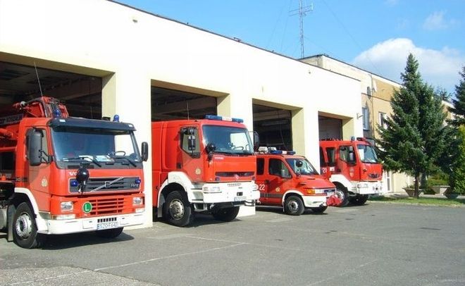Strażacy z Żor pomagali gasić pożar lokalu w Suszcu, archiwum