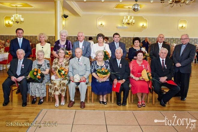 Odznaczenia dla małżeńskich jubilatów. Rekordziści są ze sobą 65 lat!, UM Żory